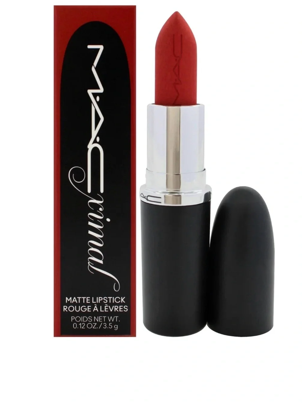 MAC MAcximal matte lipstick 602 Chili full size new